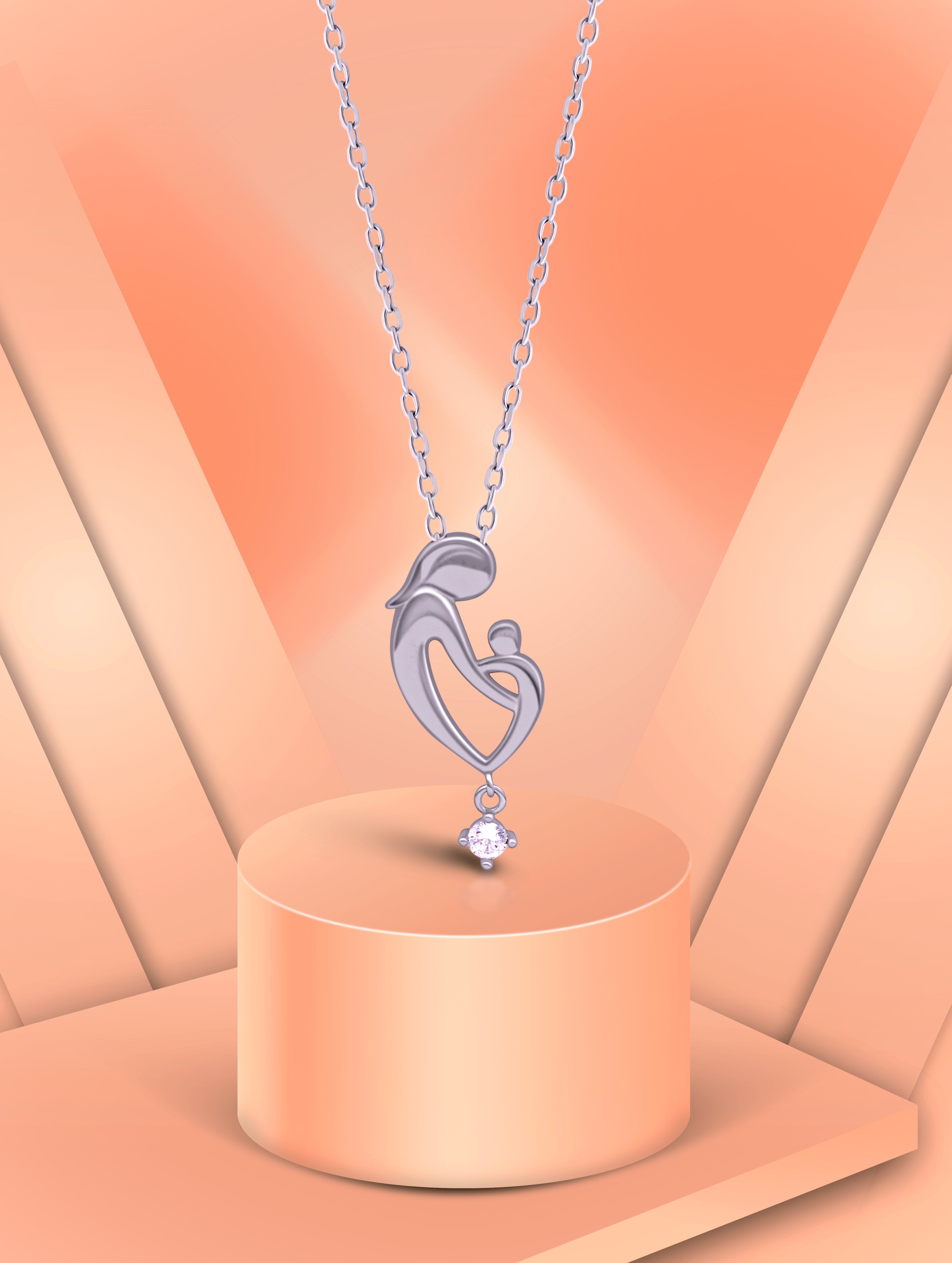 Eternal Motherhood Pendant Necklace