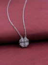 Heart to Flower Transformation Necklace